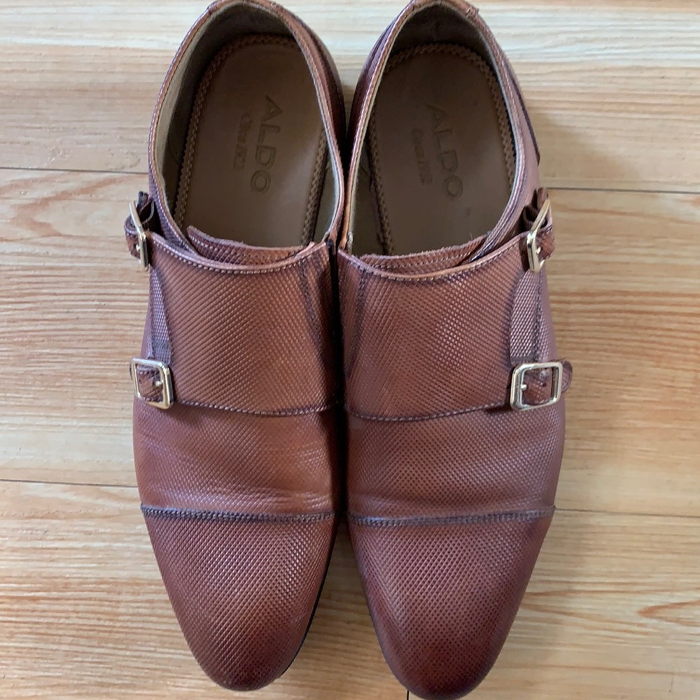 Aldo Double  Monk Strap- Size 9
